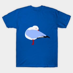 Preening Seagull T-Shirt